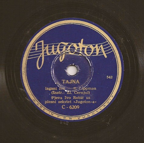 Ivo Robić – Tajna (1952)