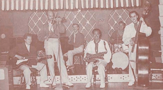 Dick Elgg and his orchestra at Habanera Club, Rotterdam, 1953 Dick Elgg and his orchestra at Habanera Club, Rotterdam, 1953